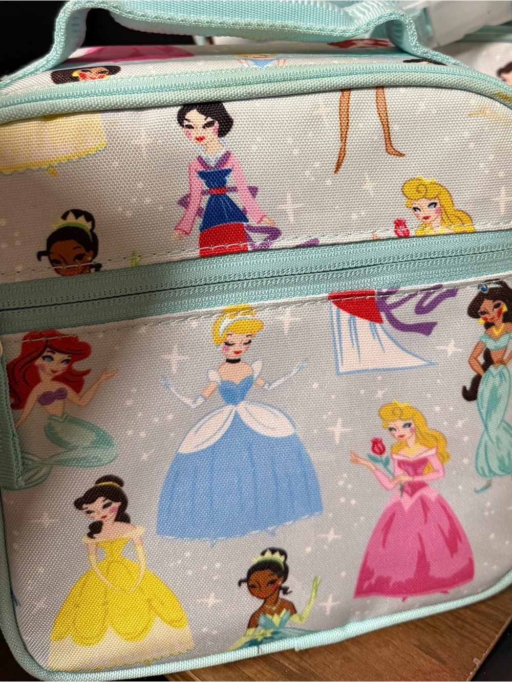Pottery barn Kids Princess Print Lunchbox - Picture 1 of 2